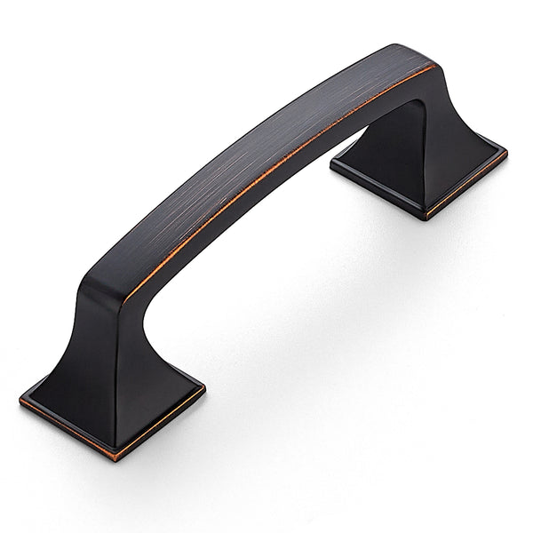 Ravinte Solid Inch Big Square Foot Cabinet Pulls Oil Rubbed Bronze Arch Pull  Kitchen Cabinet Handles Drawer Pulls Kitchen Cabinet Hardware Bronze  Cabinet Drawer Handles