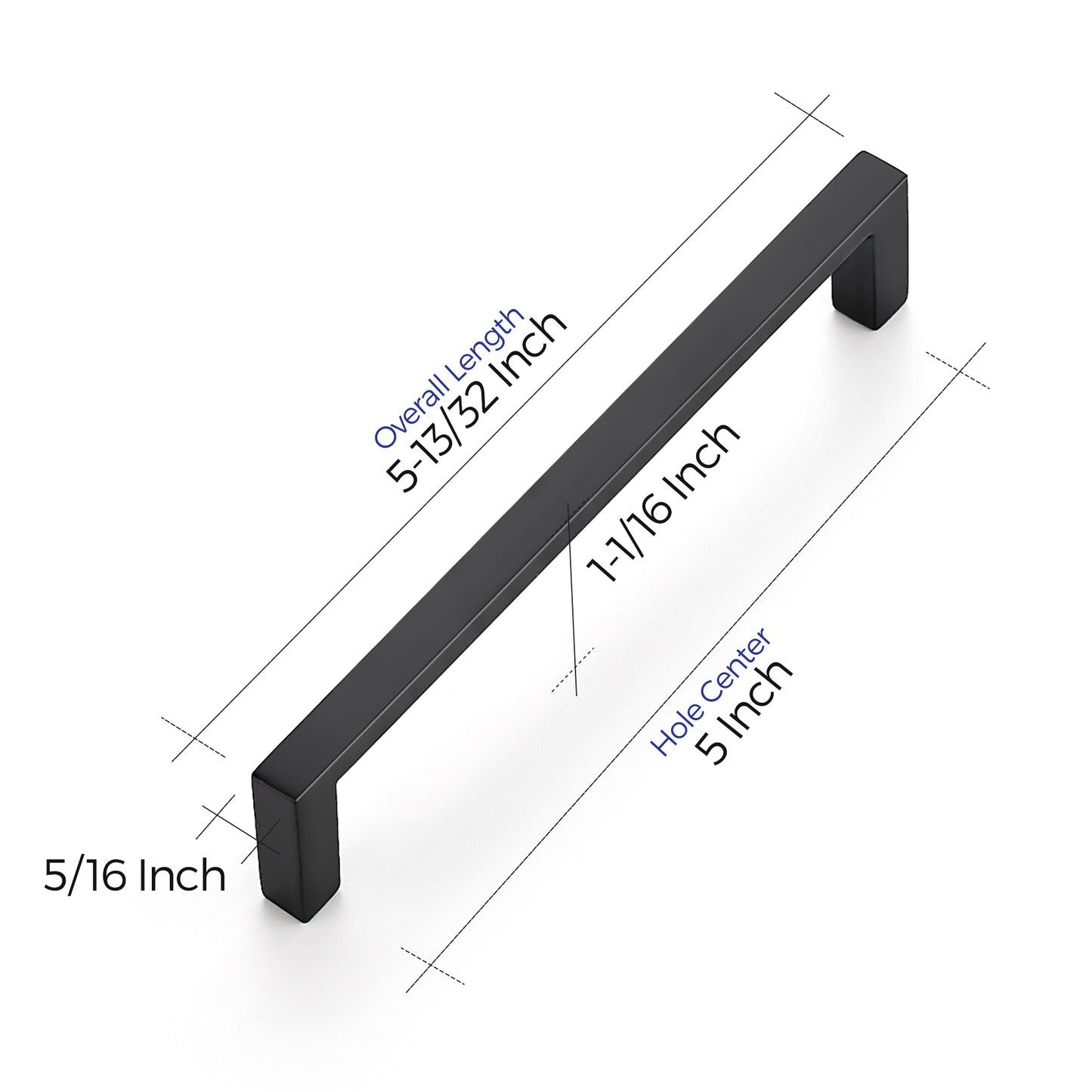 Ravinte  Matte Black Cabinet Pulls Slim Kitchen Cabinet Handles Drawer Pulls Kitchen Drawer Handles Cabinet Hardware Square Kitchen Cabinets Cupboard Pulls