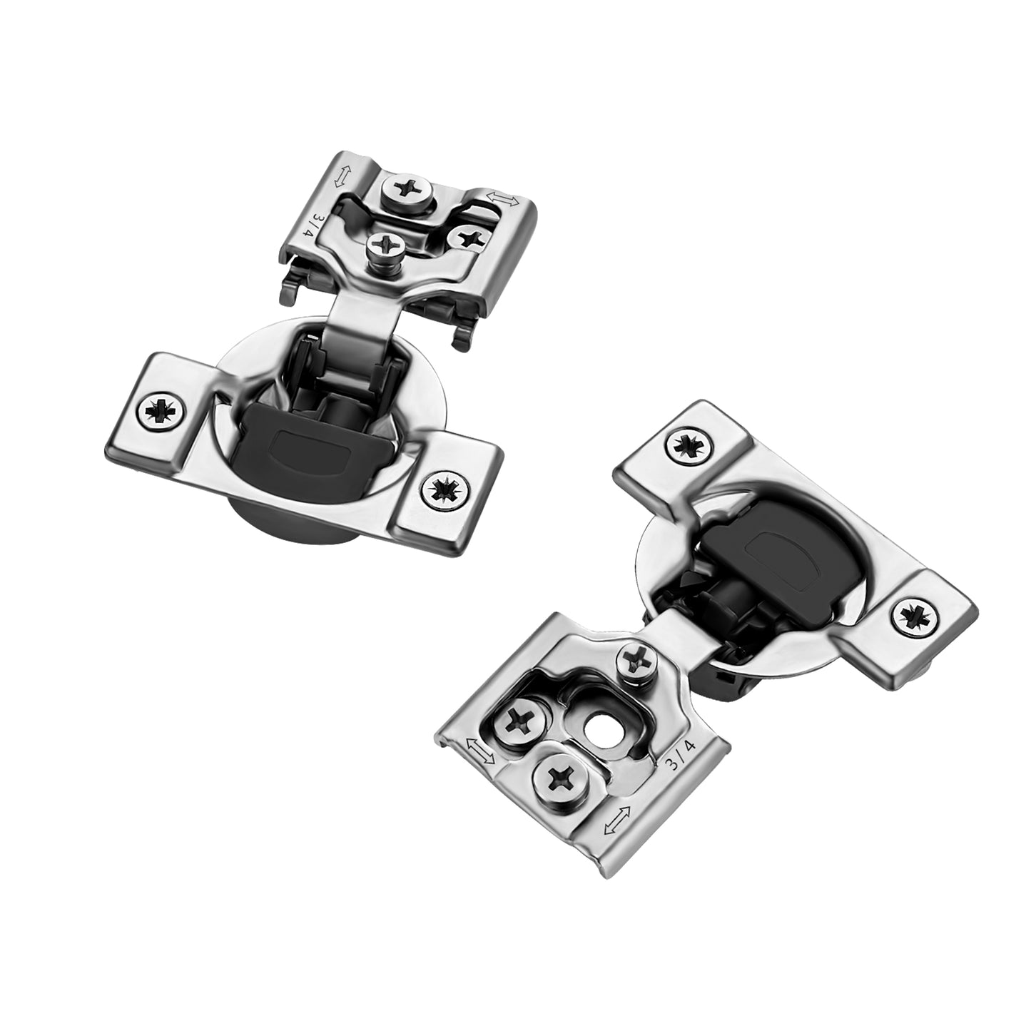 Soft Close Hinges for Kitchen Cabinet Hinges Satin Nickel Hidden Hinges Stainless Steel Concealed Hinge self Closing